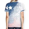 008 2026 USA Soccer T-Shirt | Custom Name & Number Tee | American Flag Style Sports Shirt