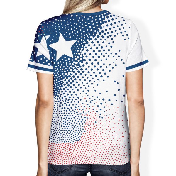 008 2026 USA Soccer T-Shirt | Custom Name & Number Tee | American Flag Style Sports Shirt