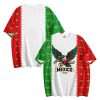000 Mexico 2026 Soccer T-Shirt | Custom Name & Number Jersey | Mexican Flag Eagle Football Tee