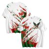 000 Mexico 2026 Soccer T-Shirt | Custom Name & Number Jersey | Mexican Flag Eagle Football Tee
