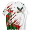 002 Mexico 2026 Soccer T-Shirt | Custom Name & Number Jersey | Mexican Flag Eagle Football Tee