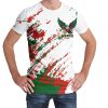 004 Mexico 2026 Soccer T-Shirt | Custom Name & Number Jersey | Mexican Flag Eagle Football Tee