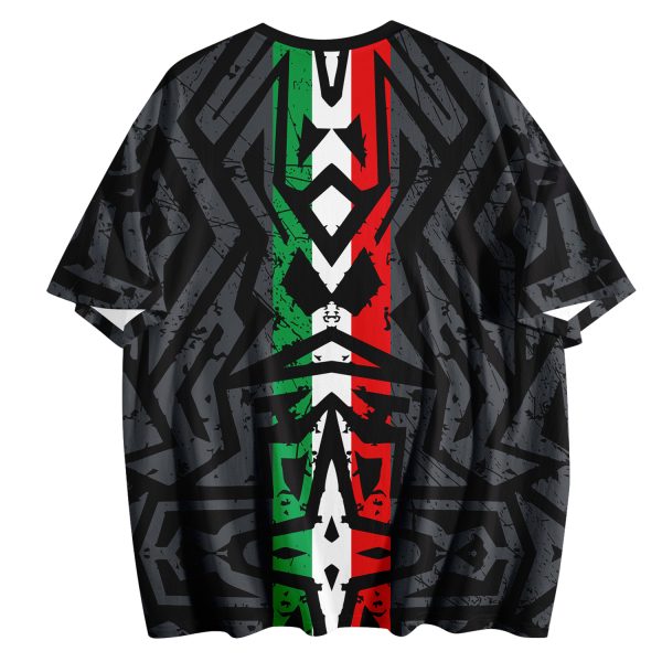 Mexico 2026 Soccer T-Shirt | Custom Name & Number Tee | Black Tribal Style Football Shirt