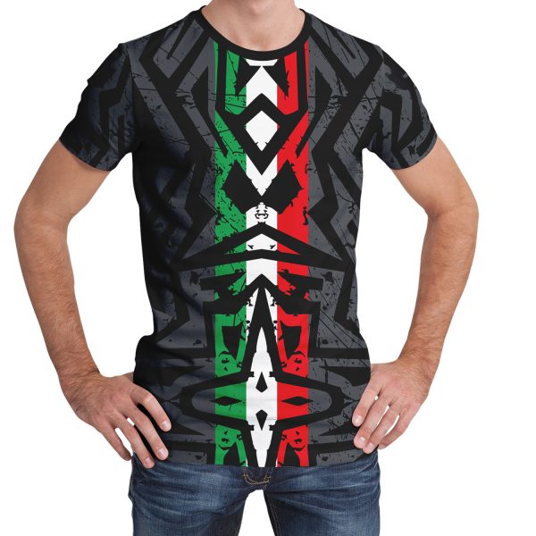 Mexico 2026 Soccer T-Shirt | Custom Name & Number Tee | Black Tribal Style Football Shirt