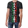 Mexico 2026 Soccer T-Shirt | Custom Name & Number Tee | Black Tribal Style Football Shirt