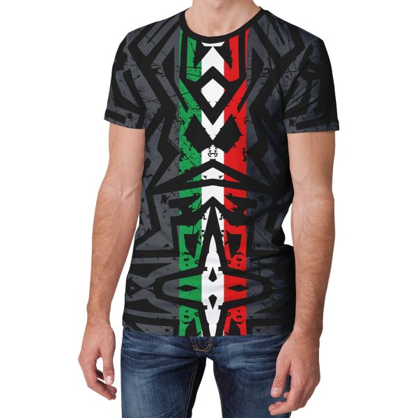 Mexico 2026 Soccer T-Shirt | Custom Name & Number Tee | Black Tribal Style Football Shirt
