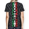 Mexico 2026 Soccer T-Shirt | Custom Name & Number Tee | Black Tribal Style Football Shirt