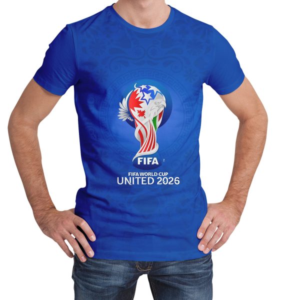 004 2026 World Cup Soccer T-Shirt | Custom Name & Number Tee | FIFA Style Football Shirt